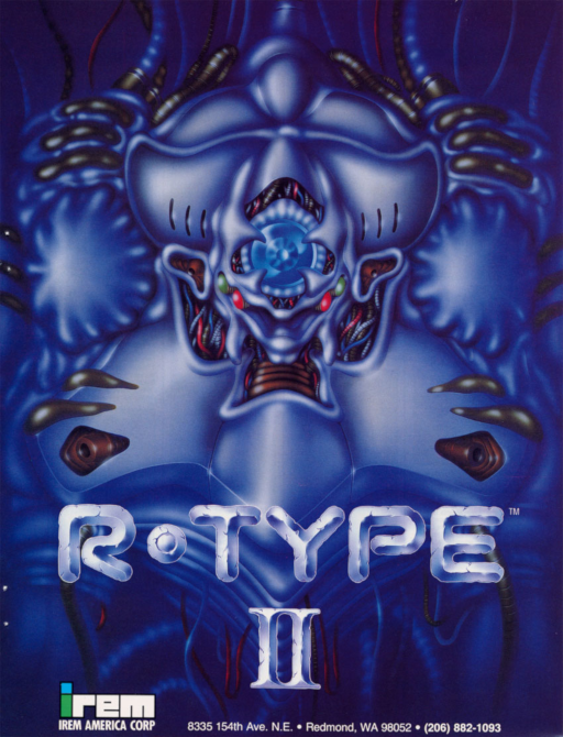 R-Type II (World) Arcade Game Cover